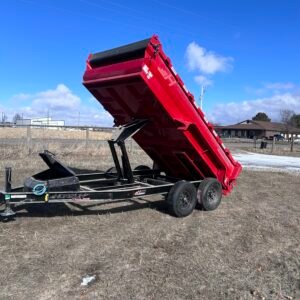 HZ6 12’ Bumper Pull Dump Trailer